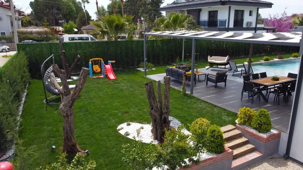 Landscaped garden